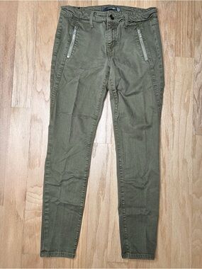 Joe's Jeans Olive Skinny Back-Pocket Jeans